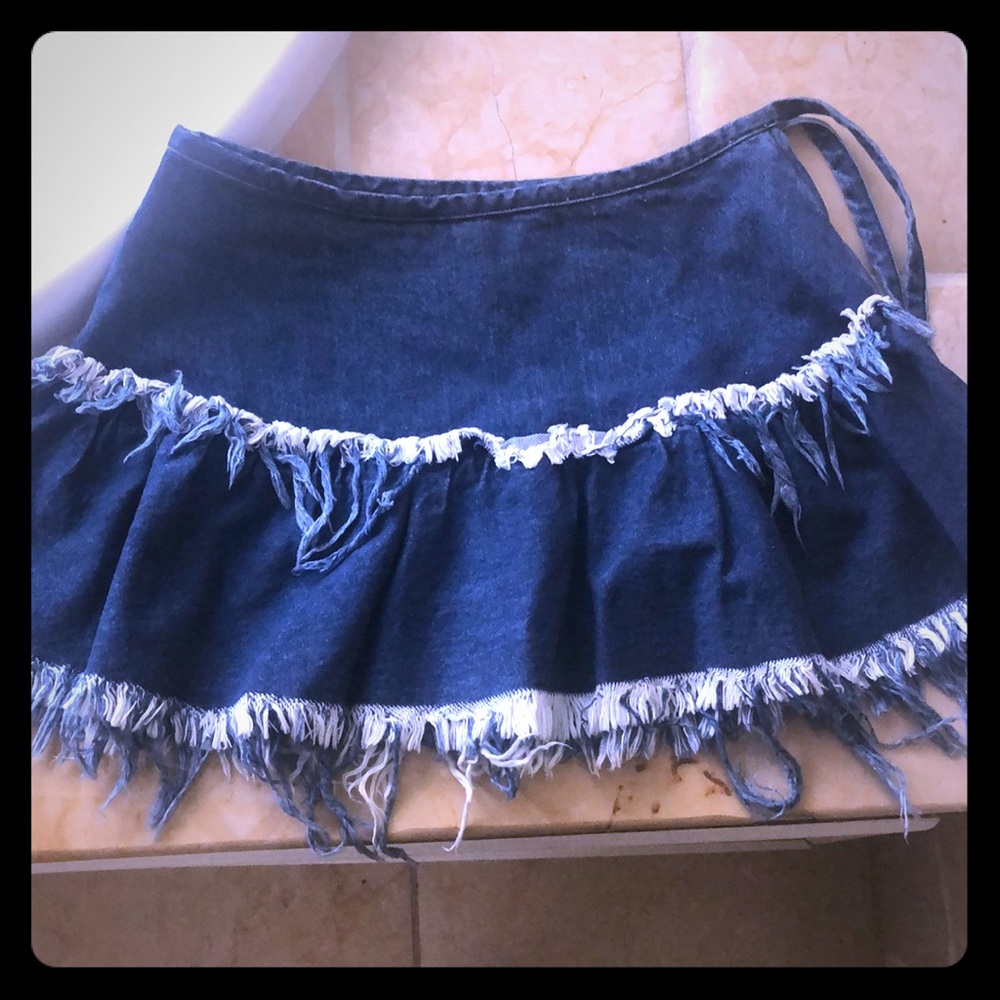 Denim skirt